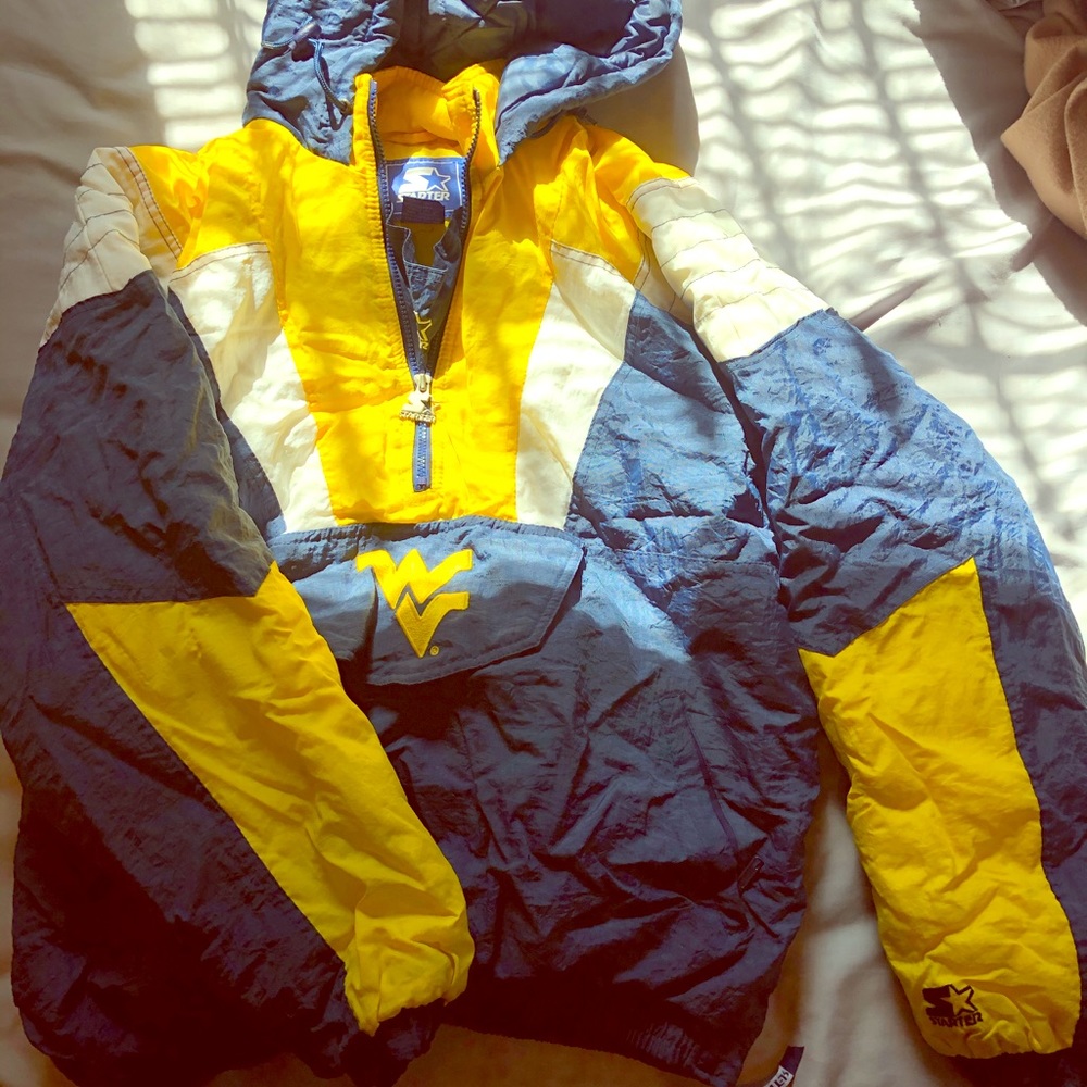 Authentic West Virginia Team Starter Jacket